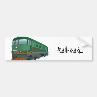 Railroad Bumper Stickers - Car Stickers | Zazzle