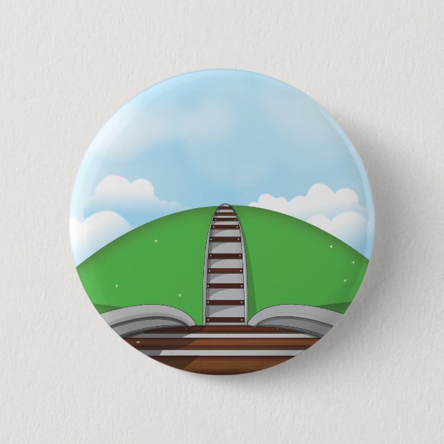 Railroad Button (Front)