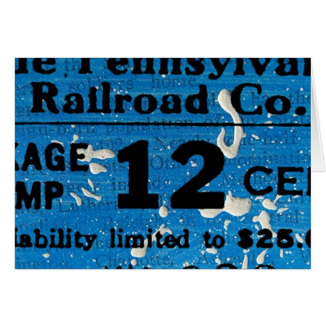 Railroad Co. Mixed Media Cards (Front Horizontal)