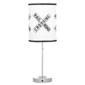 Railroad Crossbuck Lamp (Back)