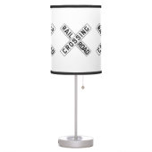 Railroad Crossbuck Lamp (Left)