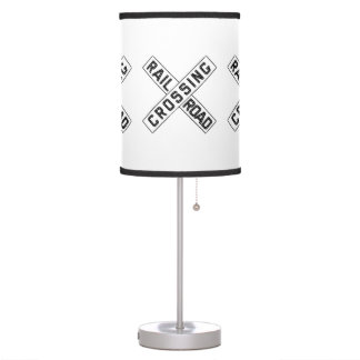 Railroad Crossbuck Lamp