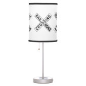 Railroad Crossbuck Lamp (Right)