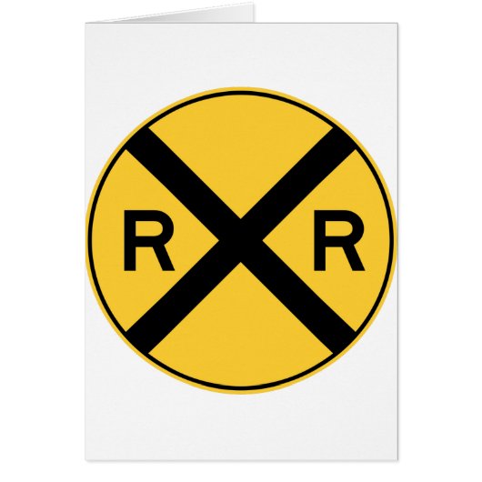 Railroad Crossing Cards (Front)