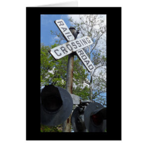 Railroad Crossing Cards