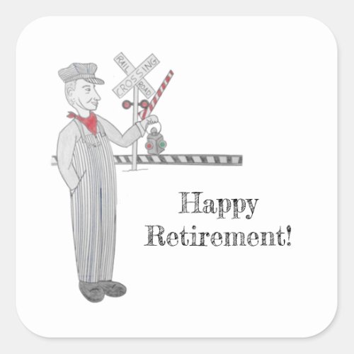 Railroad Crossing Retirement Stickers