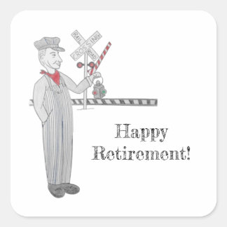 Railroad Crossing Retirement Stickers