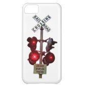 Railroad Crossing Signals Case-Mate iPhone Case (Back)