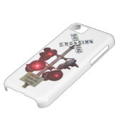 Railroad Crossing Signals Case-Mate iPhone Case (Bottom)