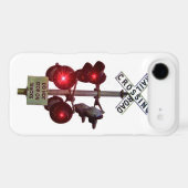 Railroad Crossing Signals Case-Mate iPhone Case (Back (Horizontal))