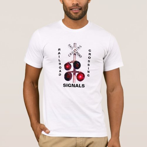 Railroad Crossing Signals T_shirt