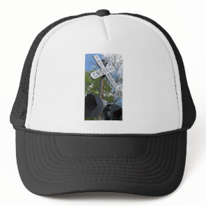 Railroad Crossing Trucker Hat