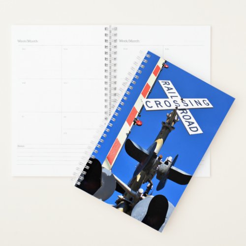 Railroad Crossing With Gate in Color Planner