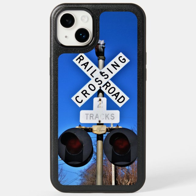 Railroad Crossing With Mechanical Bell Otterbox iPhone Case (Back)