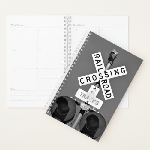 Railroad Crossing With Mechanical Bell Planner