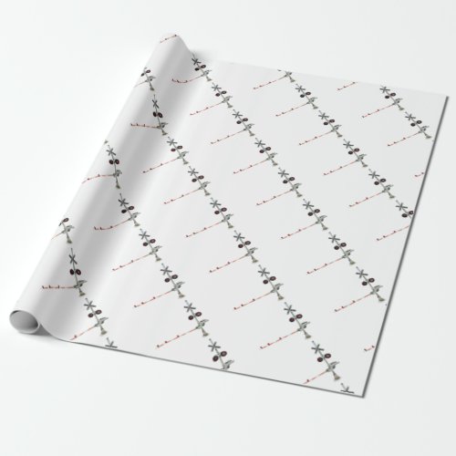 Railroad Crossing Wrapping Paper