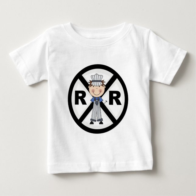 Railroad Engineer-Boy T-shirts and Gifts (Front)