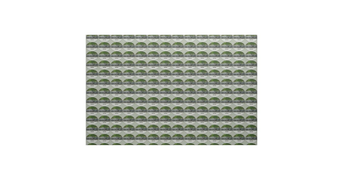 Railroad Fabric Zazzle