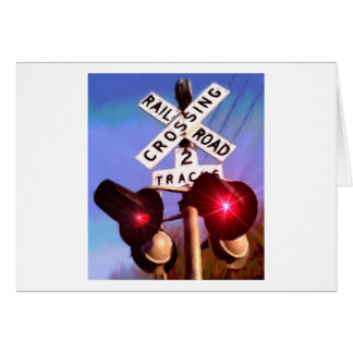 Railroad Grade Crossing Cards