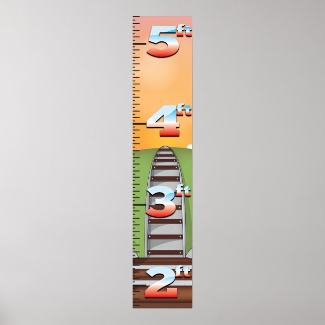 Railroad  Growth Chart (Front)