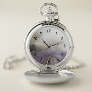 Railroad - Indigo Pocket Watch