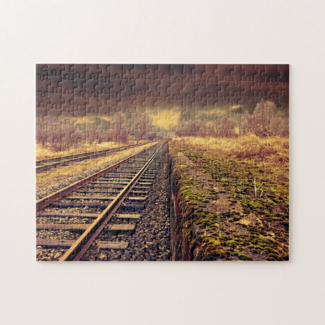 Railroad Jigsaw Puzzle (Horizontal)