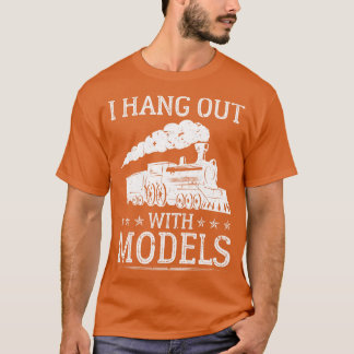 Railroad Lover Model Train T-Shirt