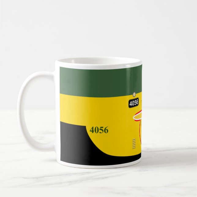 Railroad Mug C002 - EMD F-Unit - CNW Early (Left)