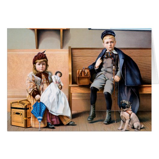 RAILROAD POSTER, 1898 (Front Horizontal)