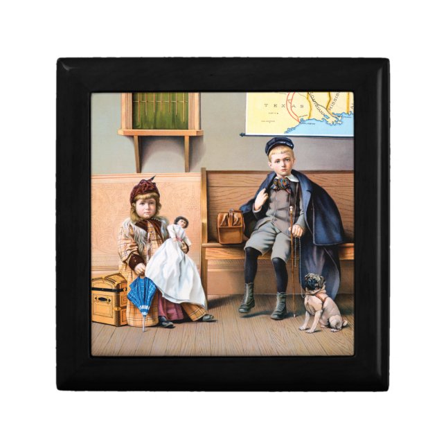 RAILROAD POSTER, 1898 GIFT BOX (Front)