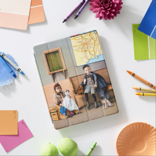 RAILROAD POSTER, 1898 iPad SMART COVER