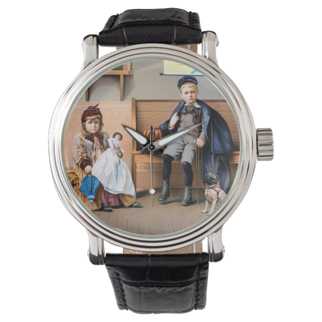 RAILROAD POSTER, 1898 WATCH (Front)