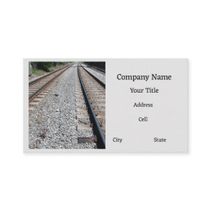 Railroad Rail  Business Card