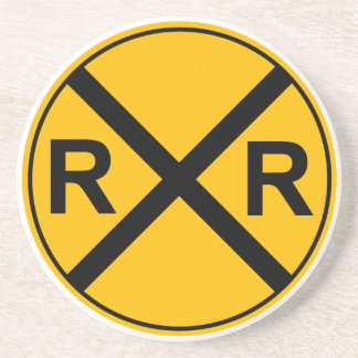 Railroad Sign Coaster