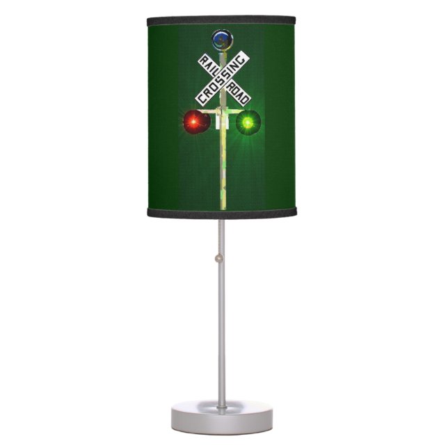 Railroad Signals Table Lamp (Front)