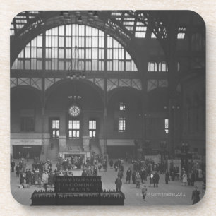 Railroad Station Beverage Coaster