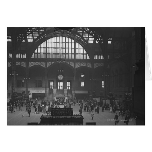 Railroad Station Cards (Front Horizontal)