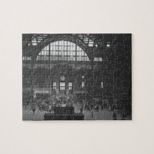 Railroad Station Jigsaw Puzzle