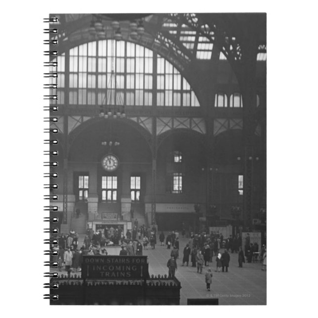 Railroad Station Notebook (Front)