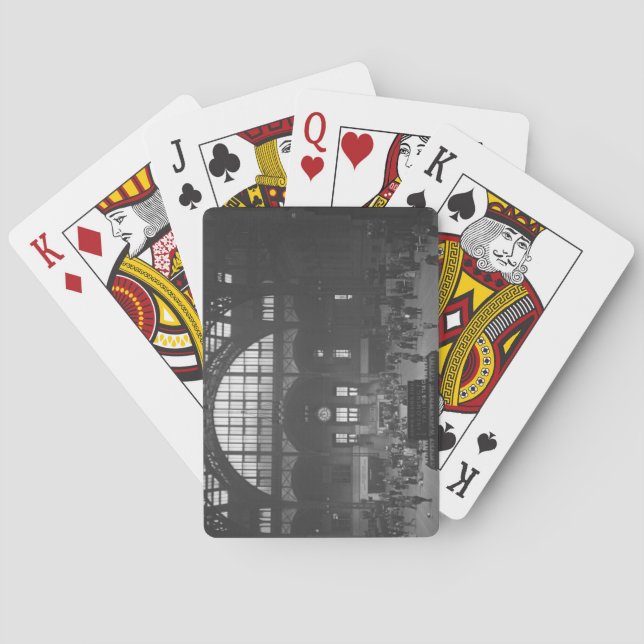 Railroad Station Poker Cards (Back)