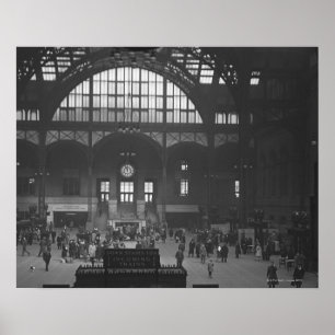 Railroad Station Poster