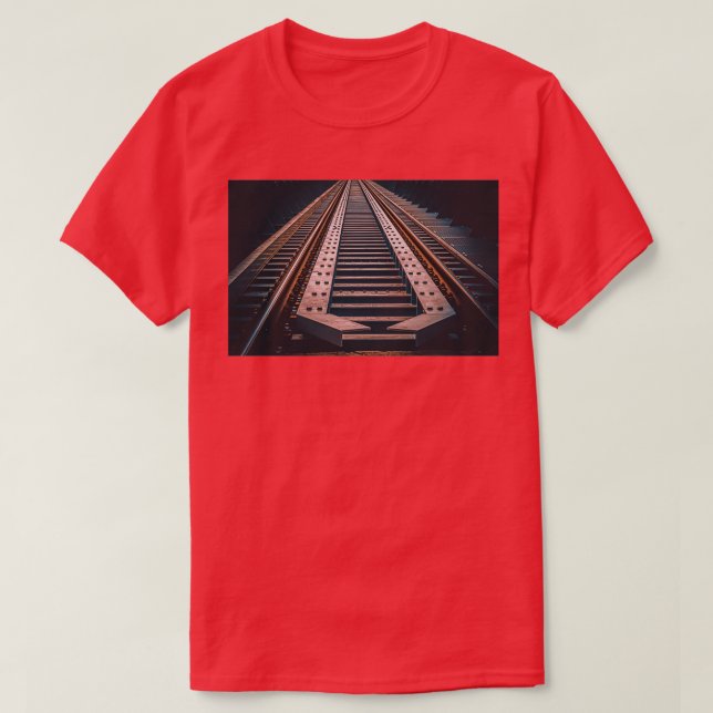 Railroad track 1 T-Shirt (Design Front)