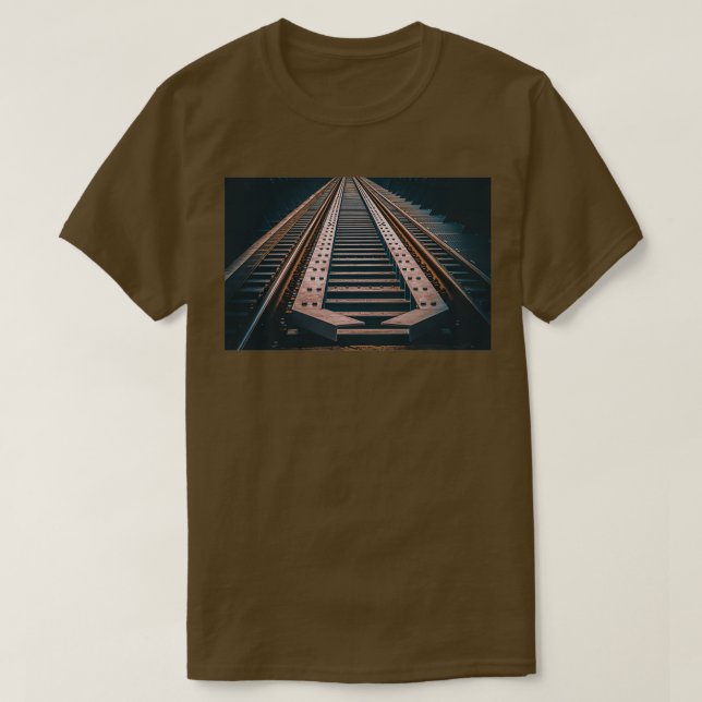 Railroad track T-Shirt (Design Front)