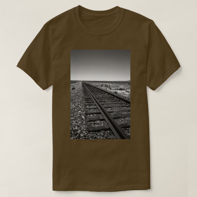 Railroad Tracks 10 T-Shirt (Design Front)