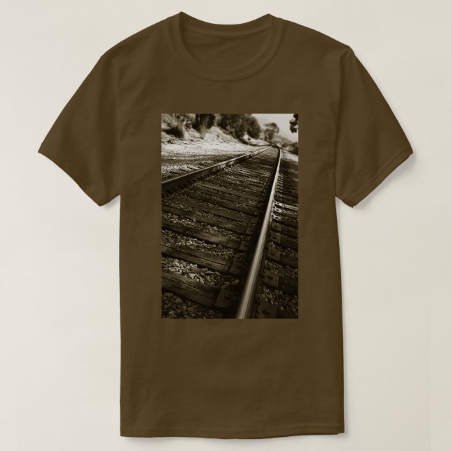 Railroad Tracks 4 T-Shirt (Design Front)
