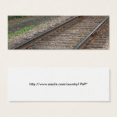 Railroad Tracks Bookmark (Front & Back)