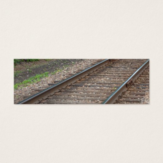Railroad Tracks Bookmark (Front)