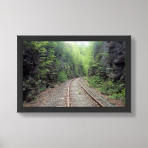 Railroad Tracks  Framed Art