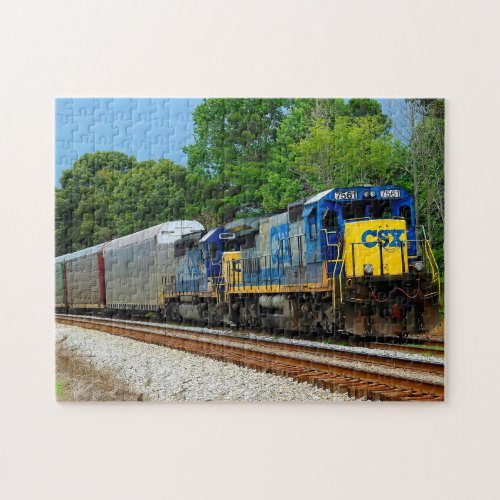 Railroad Train background Jigsaw Puzzle