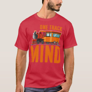 Railroad Train Lover Locomotive steam engine 1 T-Shirt